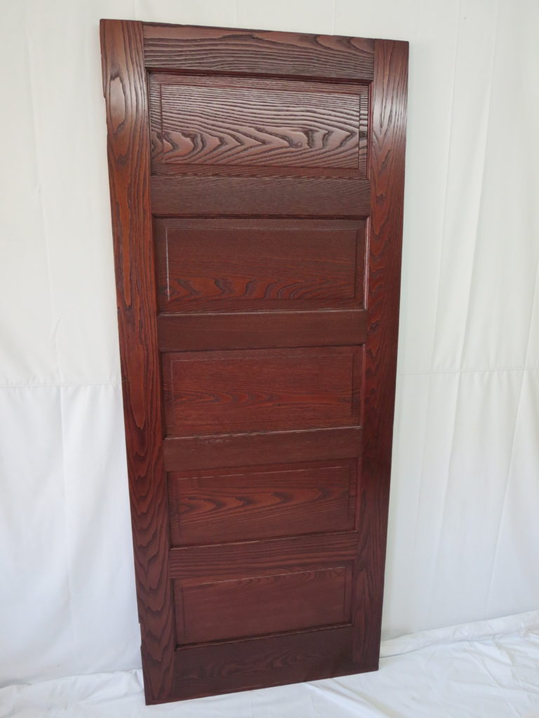 5 panel door completed Chemstrip Refinishing